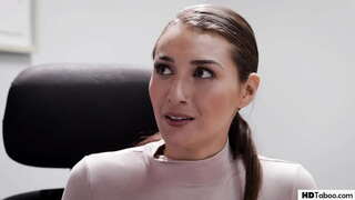 Велика жопастая асистент секс са својим удате газда