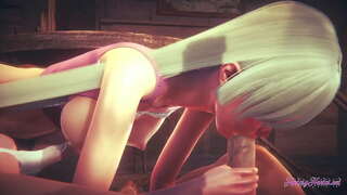 Nanatsu chan eil Taizai Hentai - Elizabeth suck agus penetrated